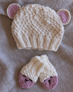 Acorn Kids Bear Infant Mittens - Assorted