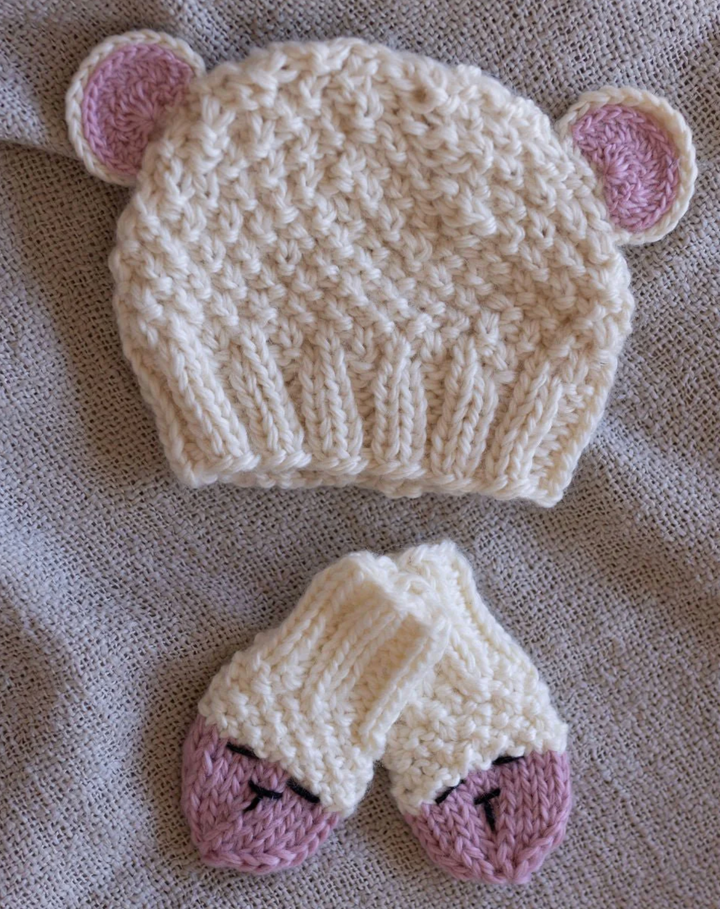 Acorn Kids Bear Infant Mittens - Assorted