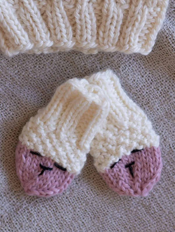 Acorn Kids Bear Infant Mittens - Assorted