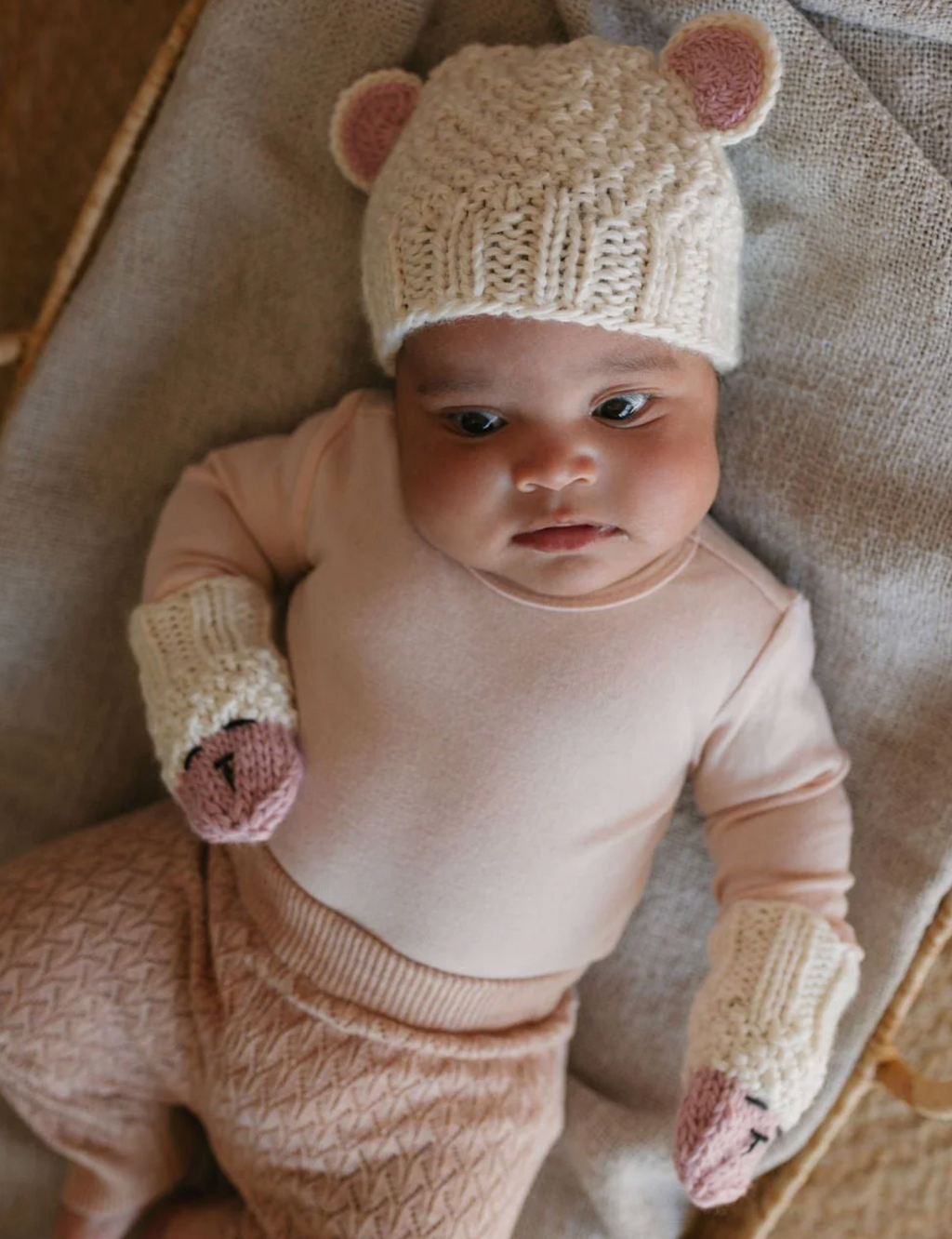 Acorn Kids Bear Infant Mittens - Assorted