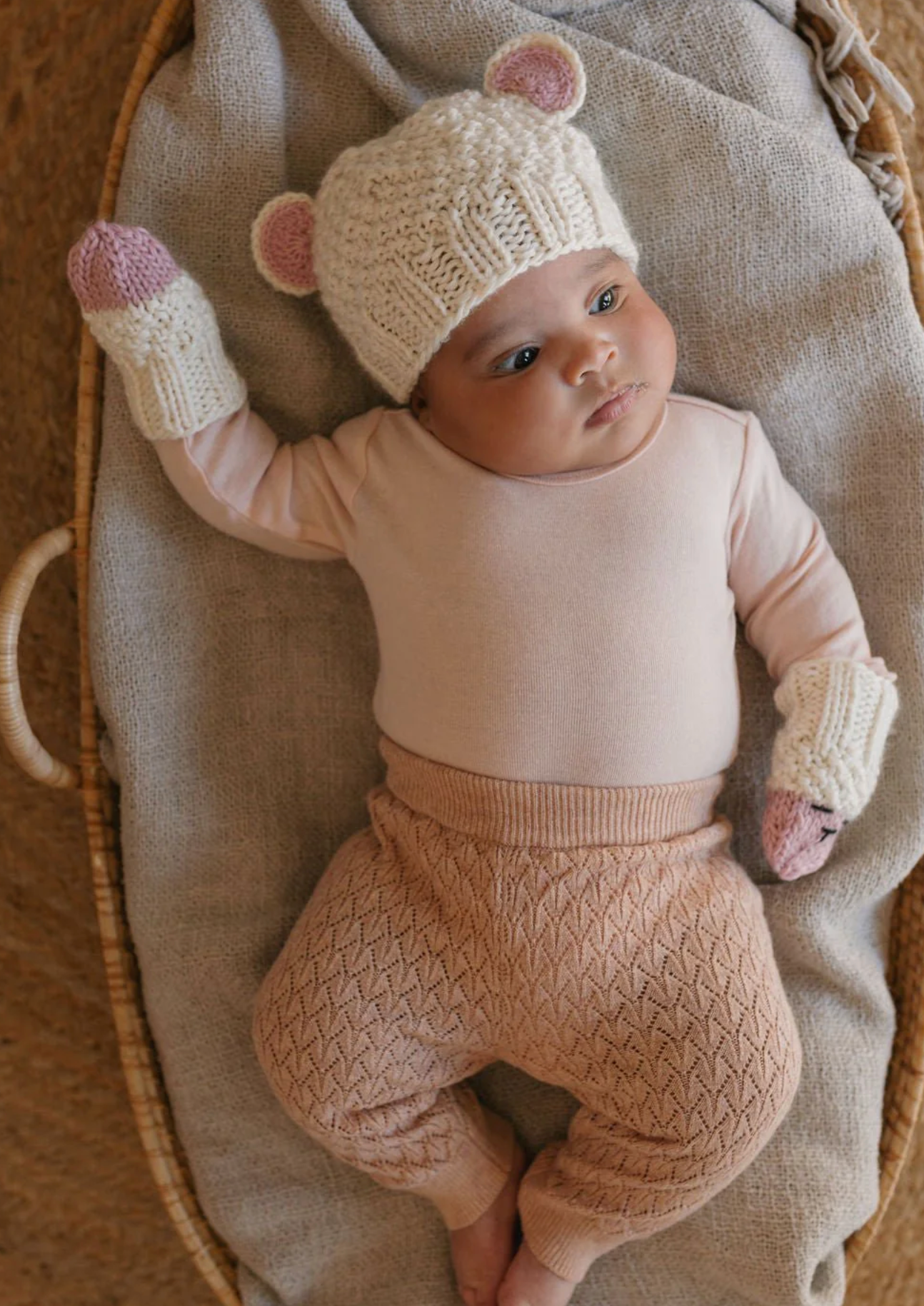 Acorn Kids Bear Infant Mittens - Assorted