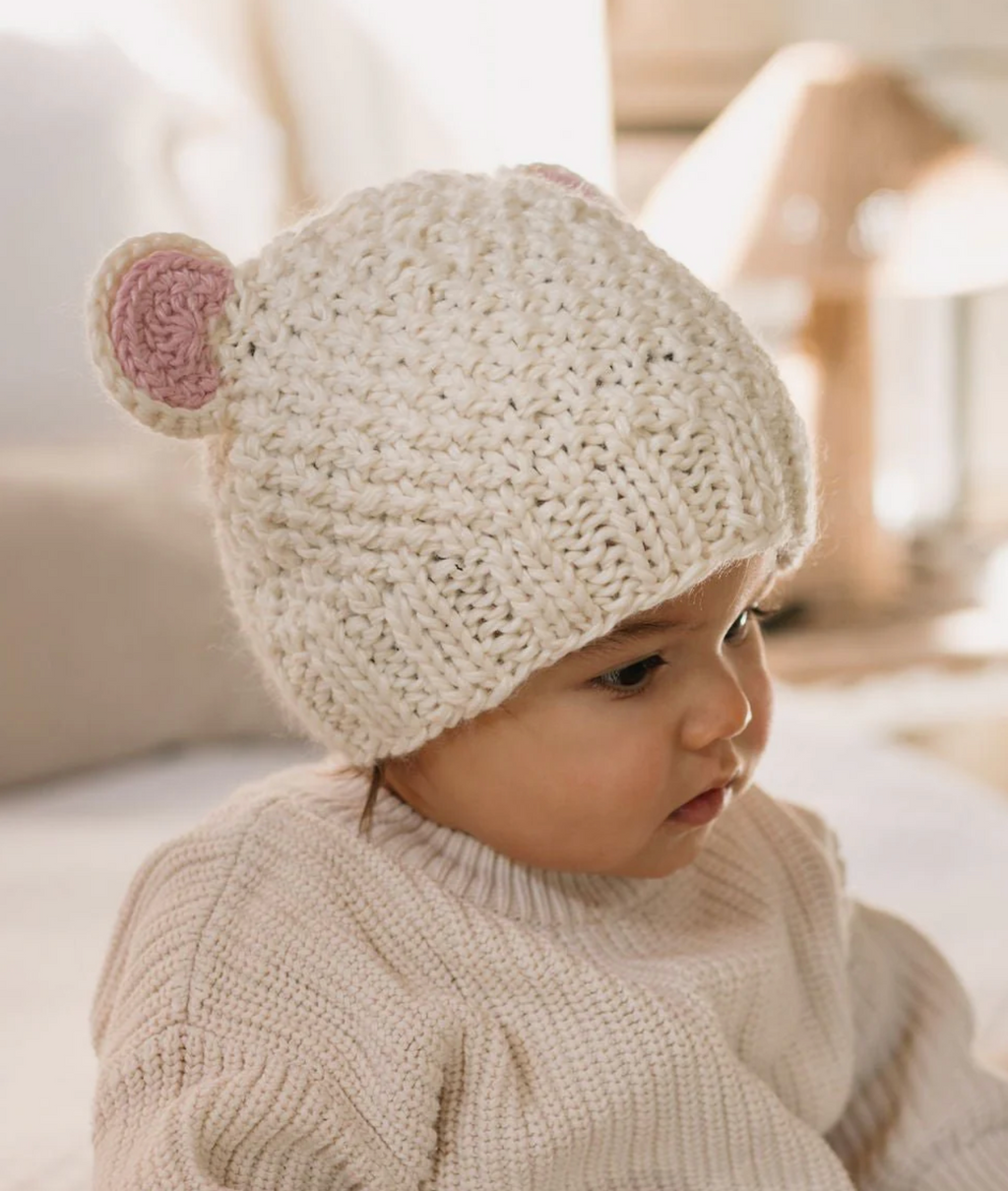 Acorn Kids Bear Beanie - Assorted
