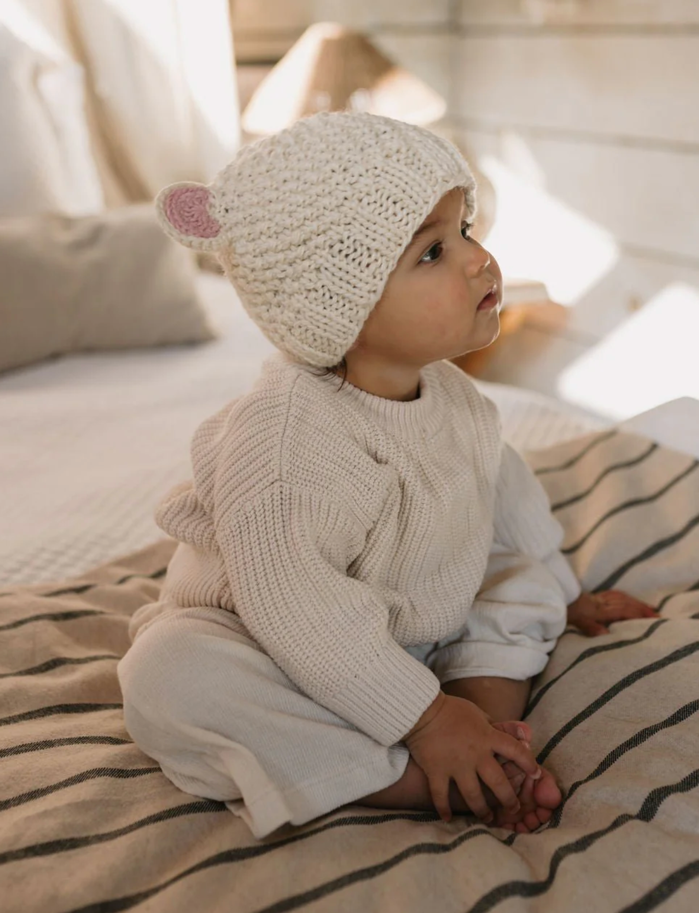 Acorn Kids Bear Beanie - Assorted