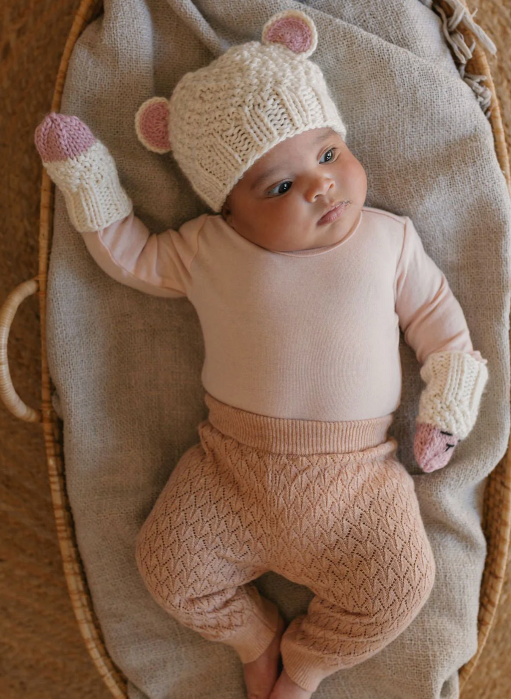 Acorn Kids Bear Beanie - Assorted