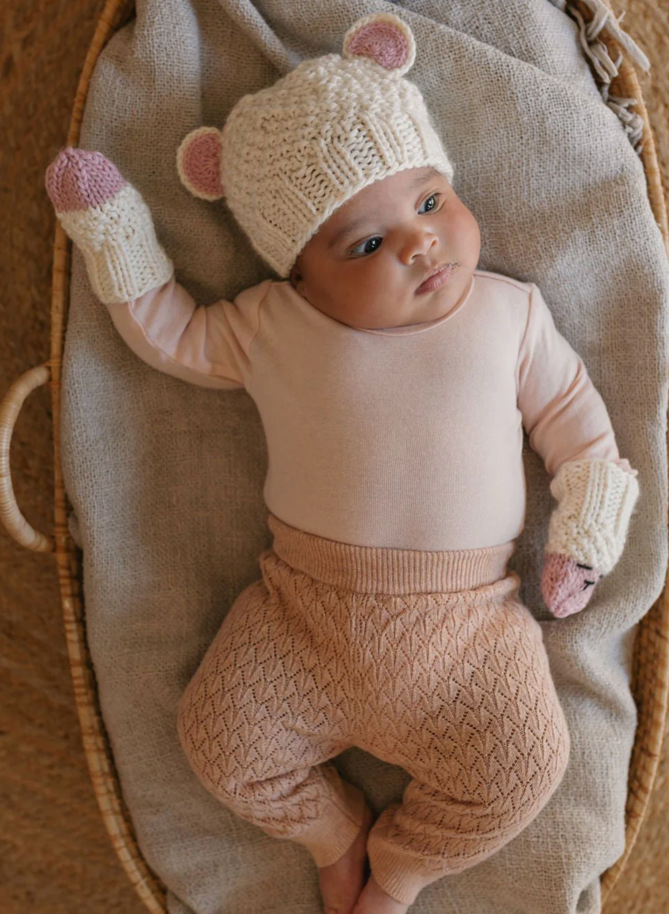 Acorn Kids Bear Beanie - Assorted