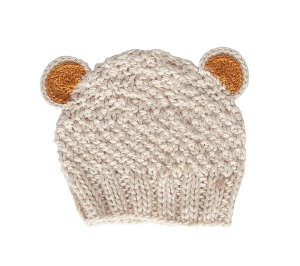 Acorn Kids Bear Beanie - Assorted