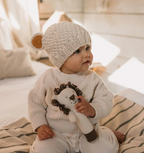 Acorn Kids Bear Beanie - Assorted