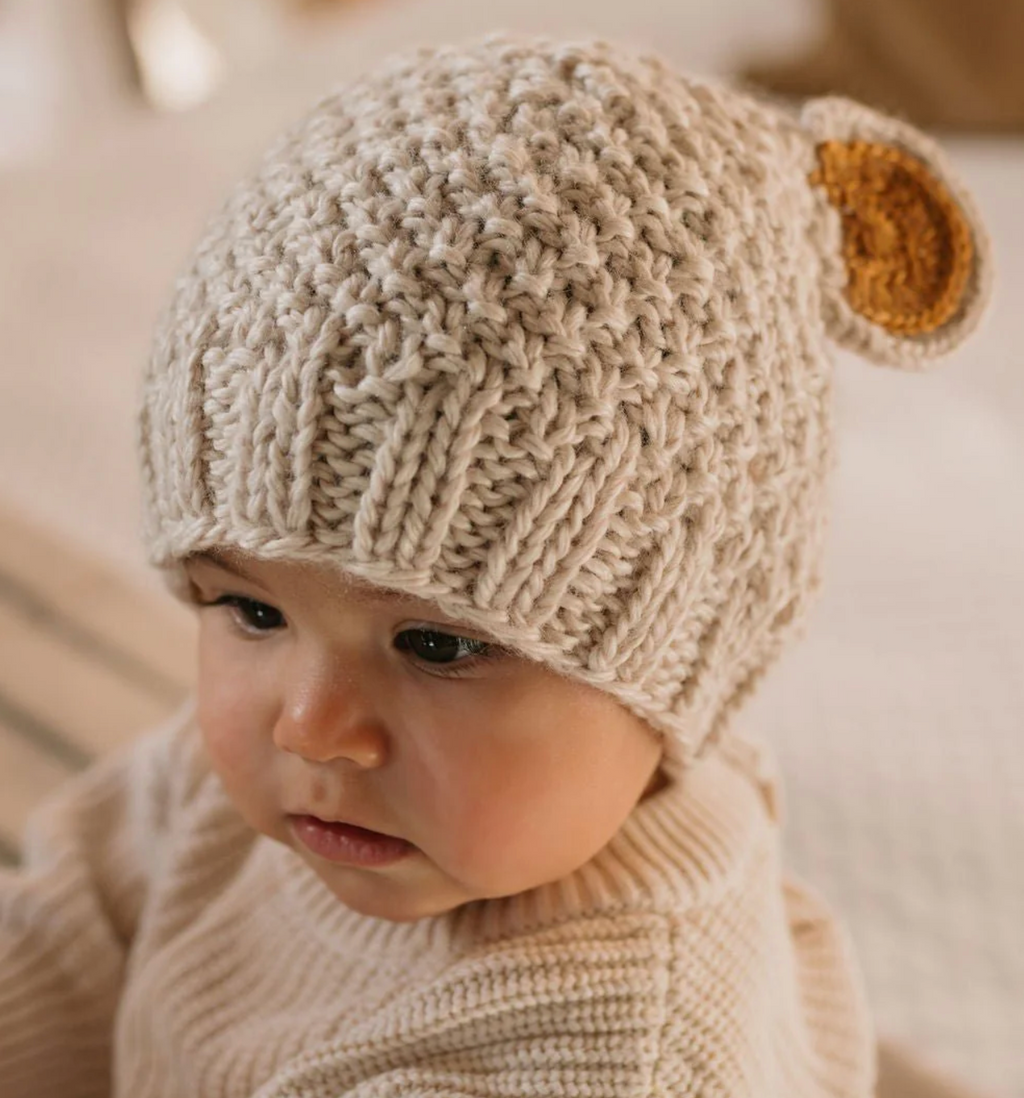 Acorn Kids Bear Beanie - Assorted