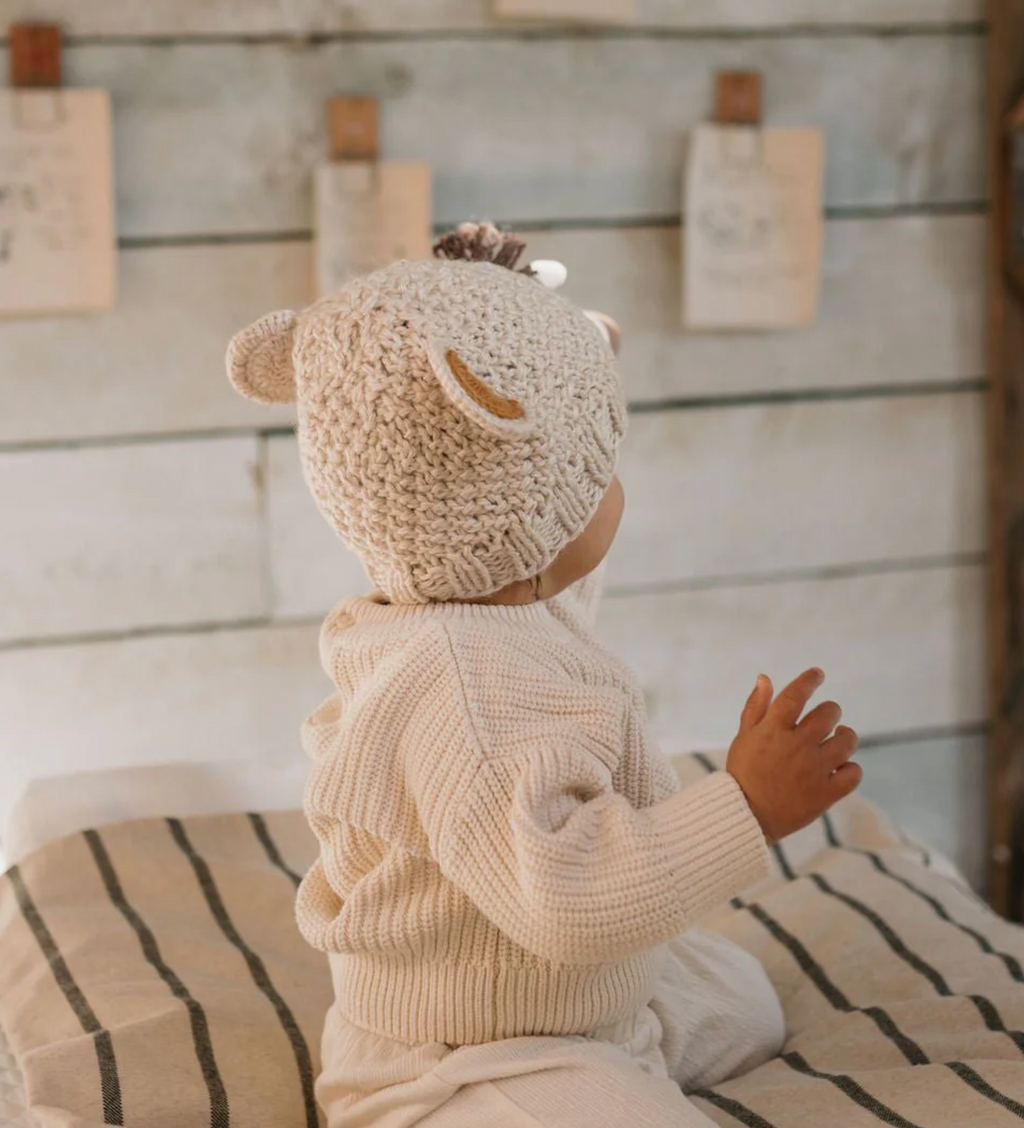 Acorn Kids Bear Beanie - Assorted