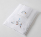Jiggle & Giggle Puppy Play Bath Towel & Face Washer in Organza Bag