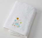 Jiggle & Giggle Bunny Party Bath Towel & Face Washer in Organza Bag