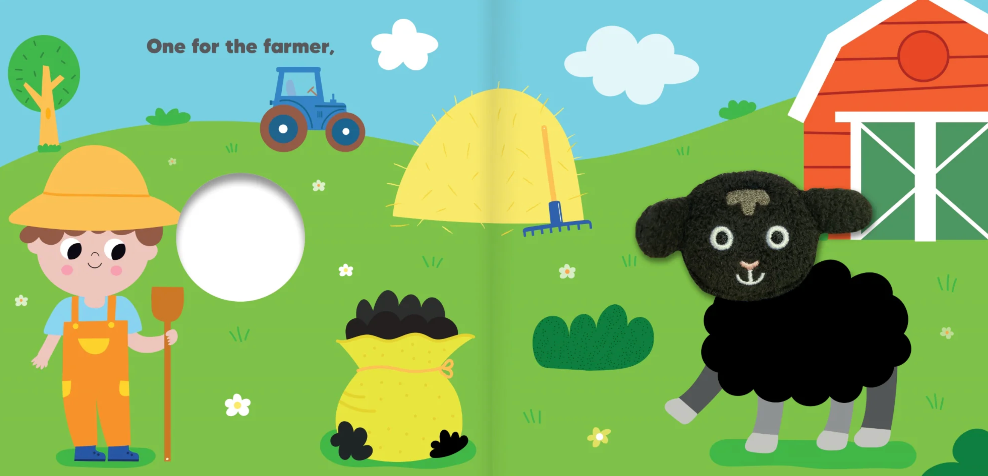 Lake Press Finger Puppet Book - Baa Baa Black Sheep