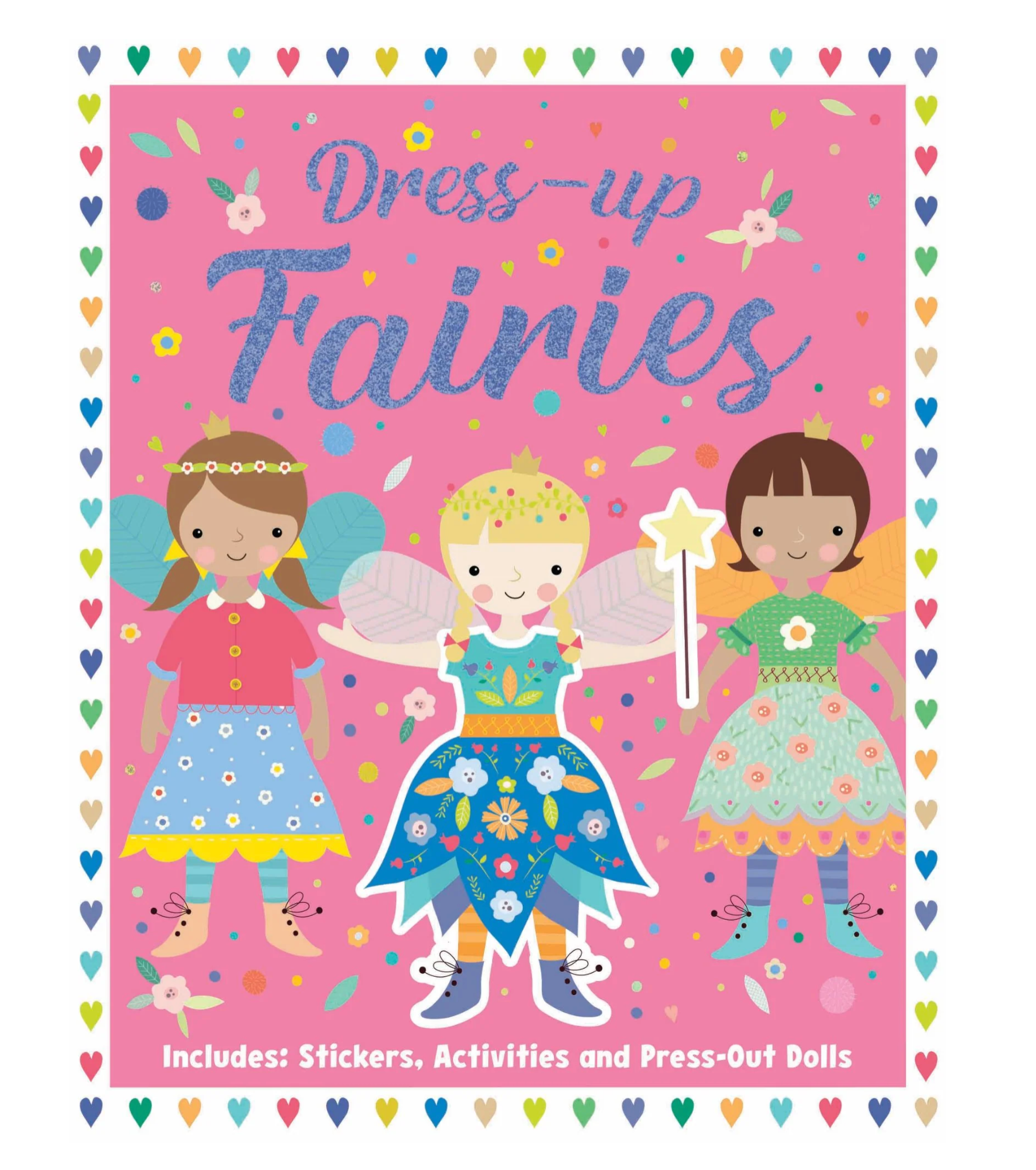 Lake Press Sticker Dress-Up Book Fairies