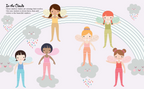 Lake Press Sticker Dress-Up Book Fairies