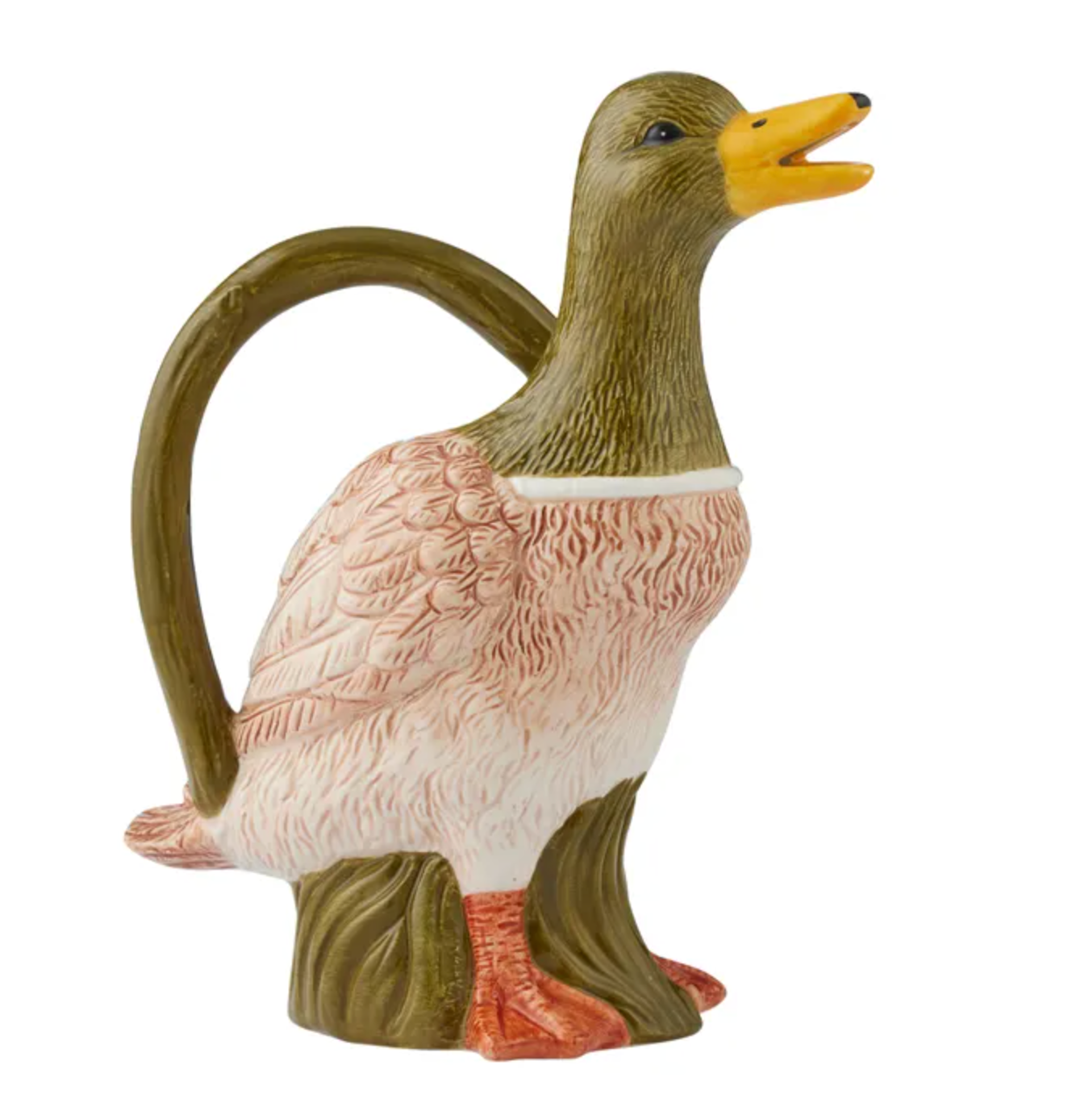 Coast to Coast Flock Ceramic Jug