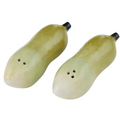 Coast to Coast Pickle Salt & Pepper Ceramic Shakers