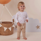 Snuggle Hunny Up & Away Long Sleeve Organic Bodysuit