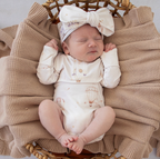 Snuggle Hunny Up & Away Long Sleeve Organic Bodysuit