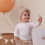 Snuggle Hunny Up & Away Long Sleeve Organic Bodysuit