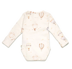 Snuggle Hunny Up & Away Long Sleeve Organic Bodysuit