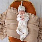 Snuggle Hunny Up & Away Organic Snuggle Sleepsuit Zip Footie