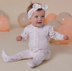 Snuggle Hunny Up & Away Organic Snuggle Sleepsuit Zip Footie