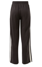 Ceres Life Gigi Wide Leg Terry Trackpant Phantom Side Stripe
