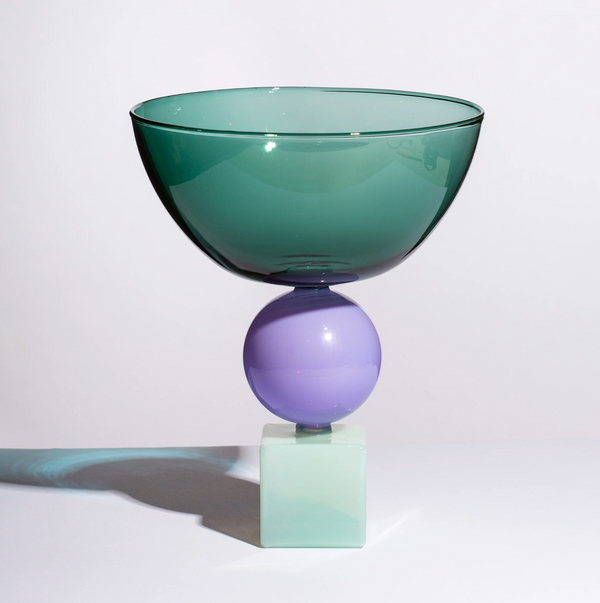 Fazeek Geo Bowl Teal, Lilac & Jade
