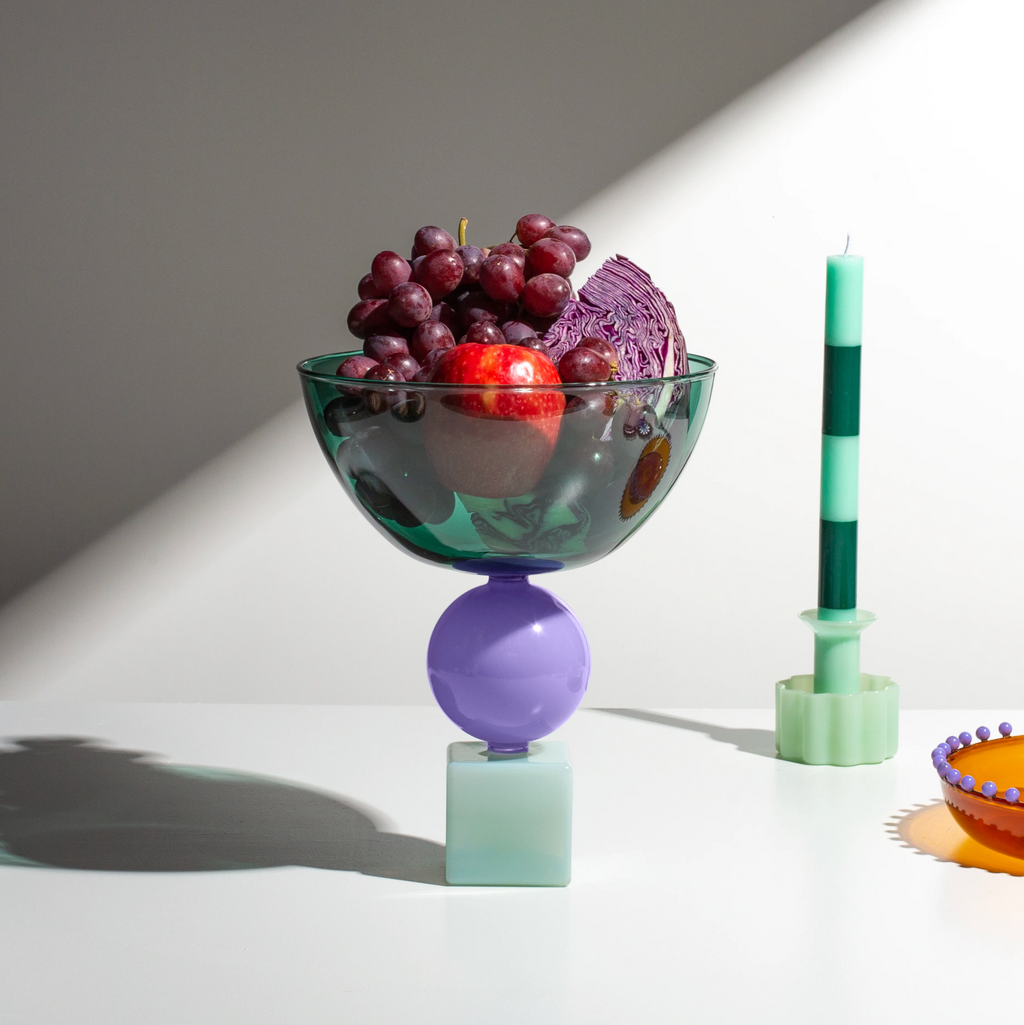 Fazeek Geo Bowl Teal, Lilac & Jade