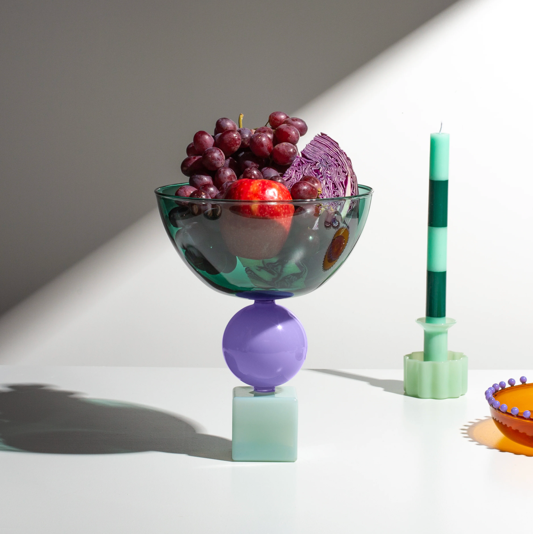 Fazeek Geo Bowl Teal, Lilac & Jade