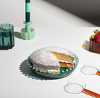 Fazeek Pearl Platter Teal & Jade