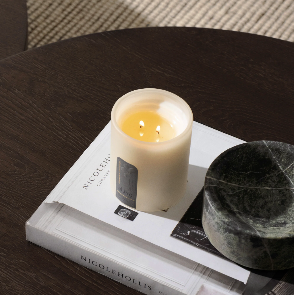 Al.ive Body Coconut & Wild Orange Soy Candle
