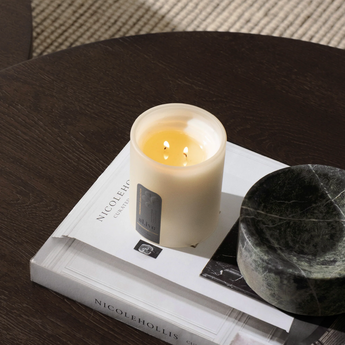 Al.ive Body Coconut & Wild Orange Soy Candle