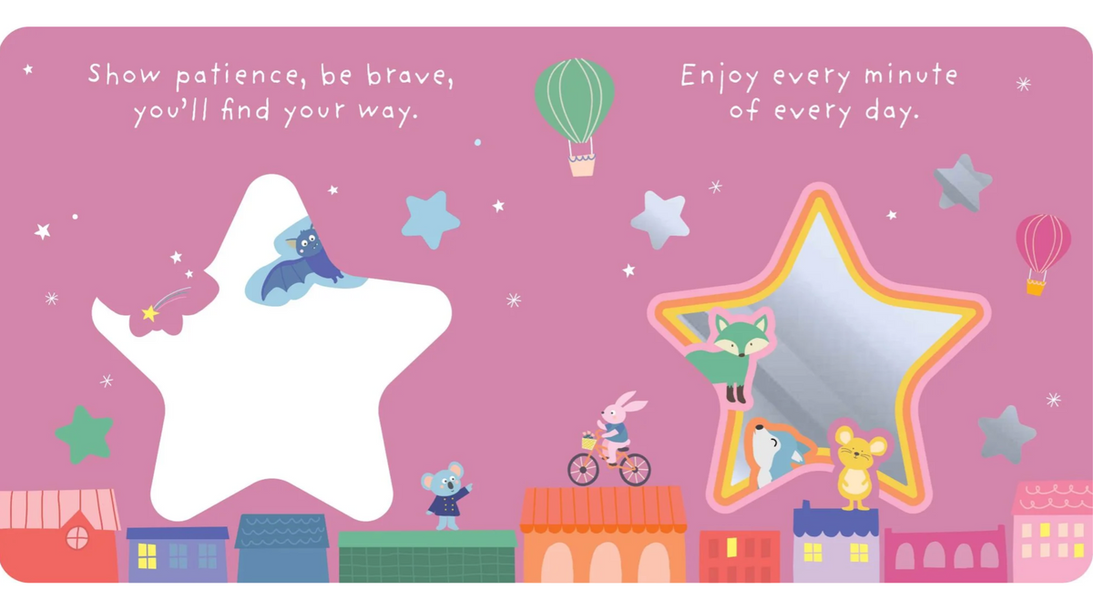 Lake Press Shine Bright Little One Mirror Board Book