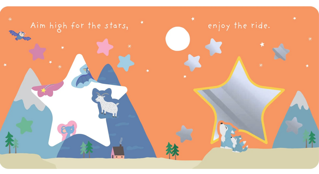 Lake Press Shine Bright Little One Mirror Board Book