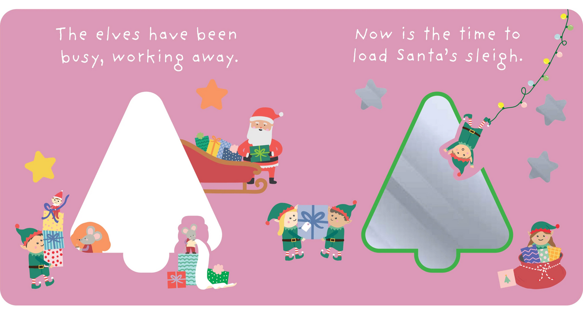 Lake Press Under The Christmas Tree Mirror Board Book