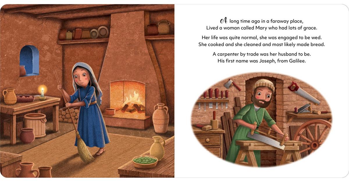 Lake Press The Nativity Padded Book