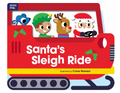 Lake Press Santa's Sleigh Ride Mini Me Shaped Board Book