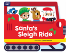 Lake Press Santa's Sleigh Ride Mini Me Shaped Board Book