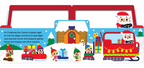 Lake Press Santa's Sleigh Ride Mini Me Shaped Board Book