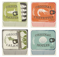 Coast to Coast Lisbon Set of 4 Ceramic Coaster
