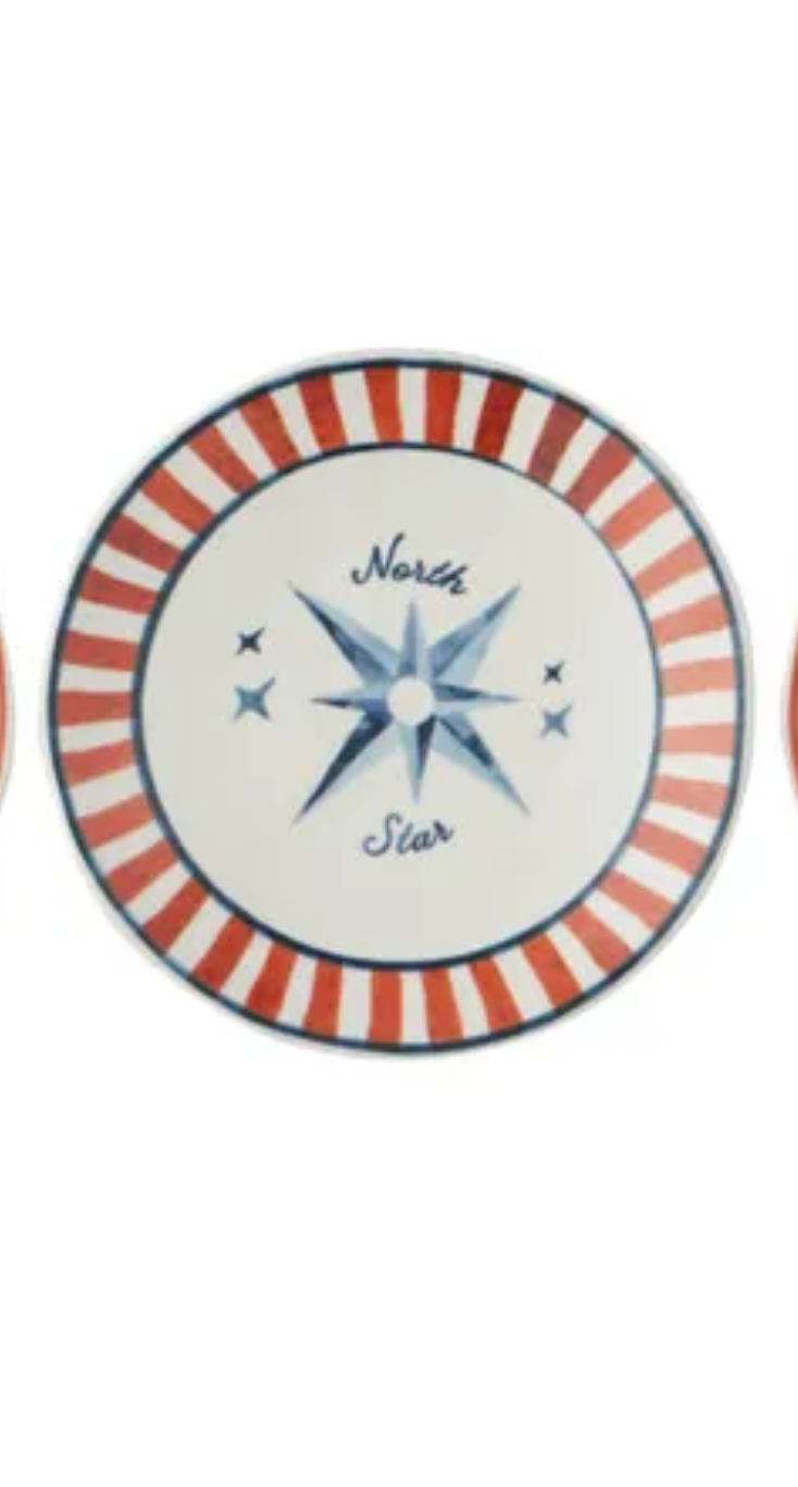 Coast to Coast Ahoy Ceramic Dish