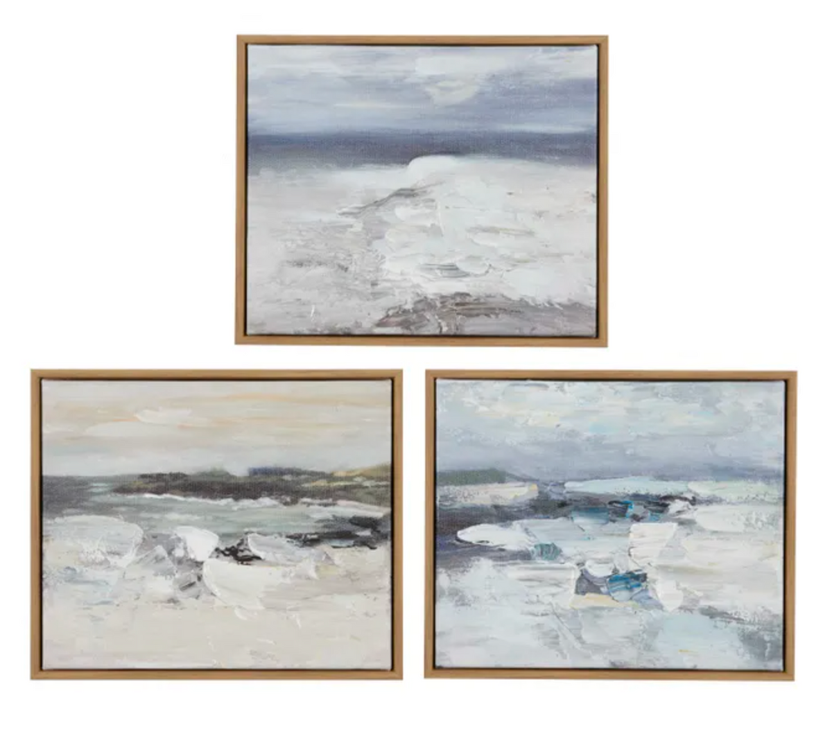 Coast to Coast Islay Oak Frame Oil Painting