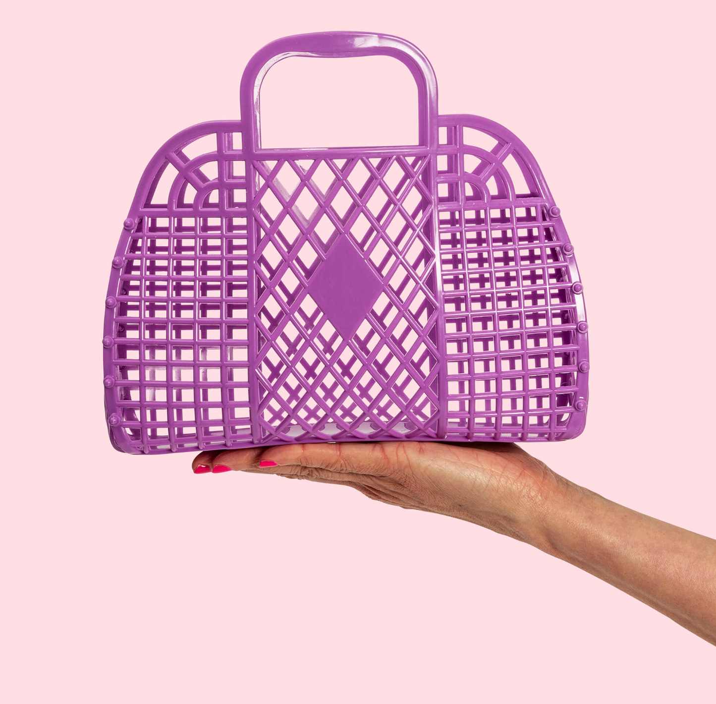 Sun Jellies Small  Retro Basket Jelly Bag