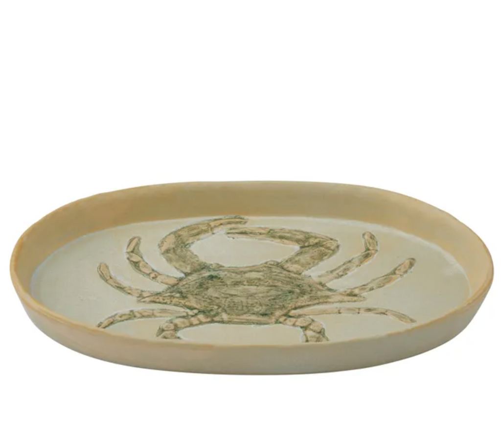 Coast to Coast Riva Crab Ceramic Plate
