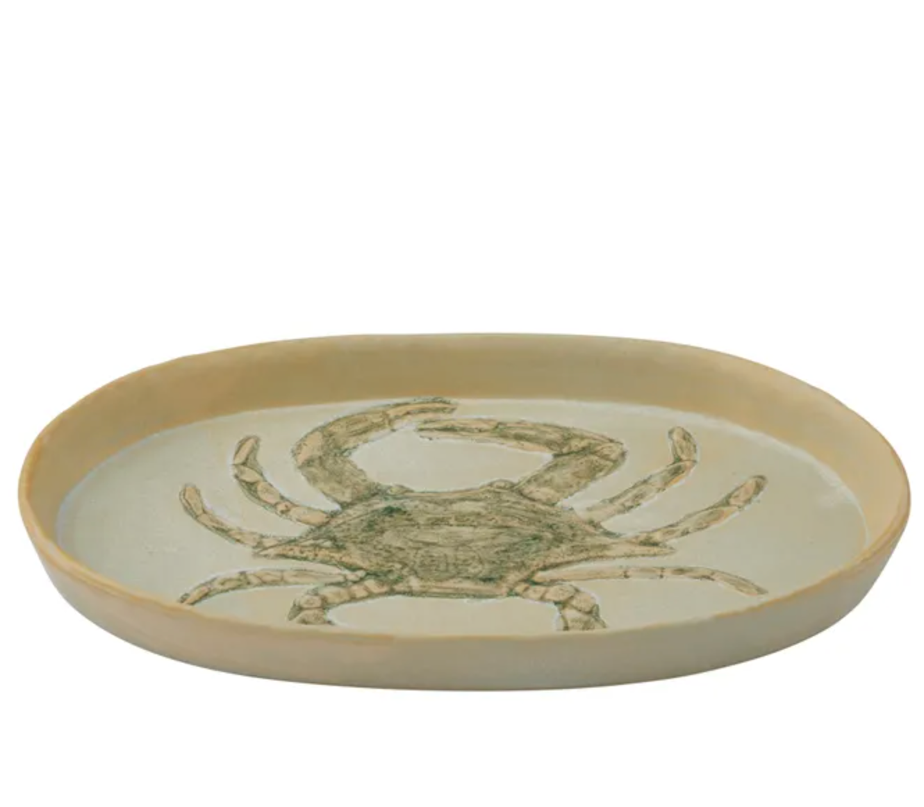 Coast to Coast Riva Crab Ceramic Plate