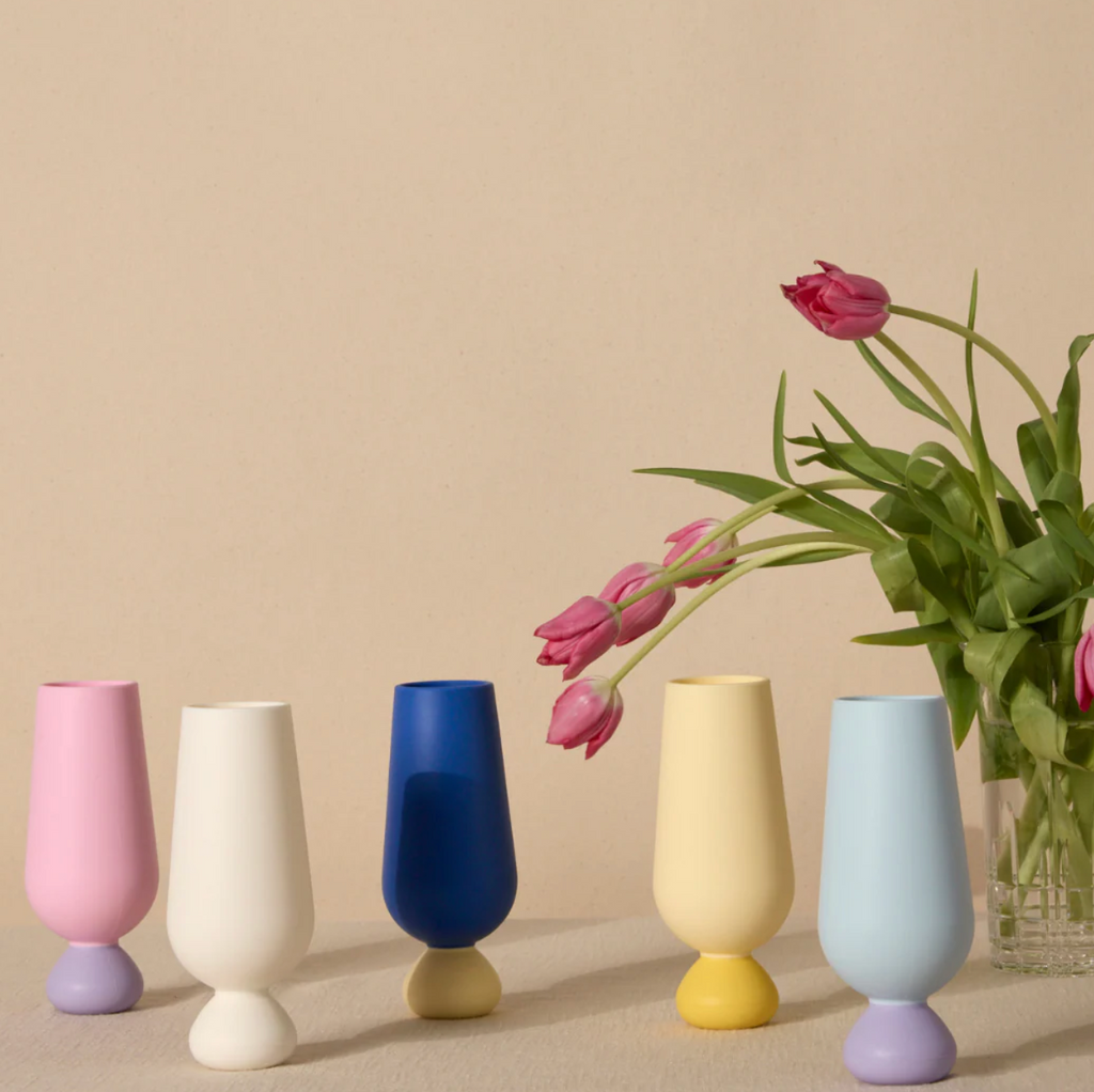 STYLD Unbreakable Silicone Bubble Champagne Flute Set (2 pcs)