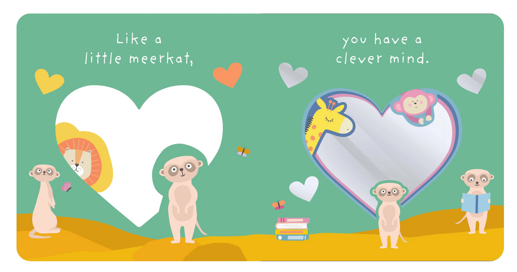 Lake Press Graduating Mirror Board Book - Just the Way You Are