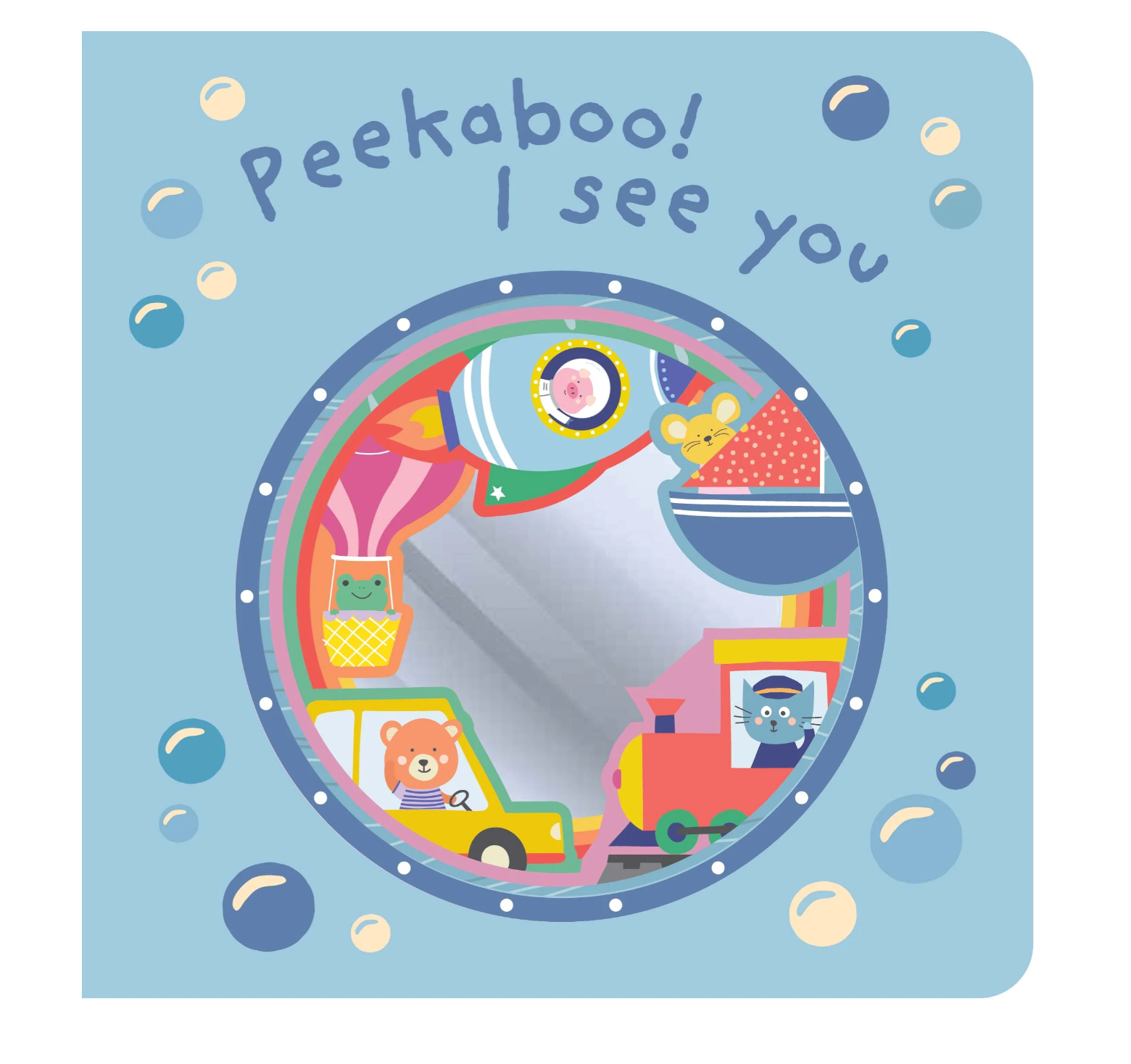 Lake Press Graduating Mirror Board Book - Peek-a-Boo! I See You