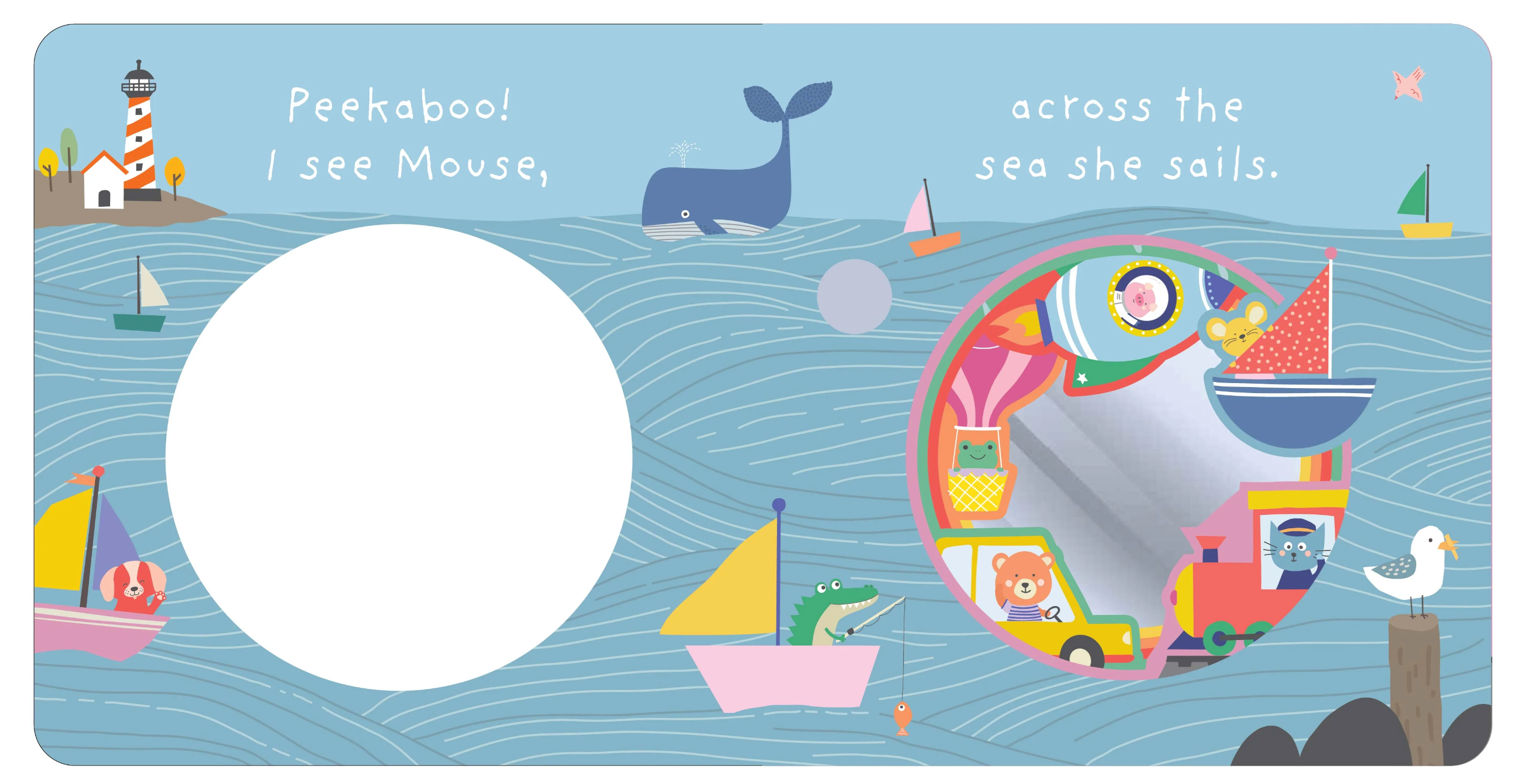 Lake Press Graduating Mirror Board Book - Peek-a-Boo! I See You